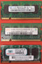2x 512MB 1x 256MB RAM (For Laptop)
