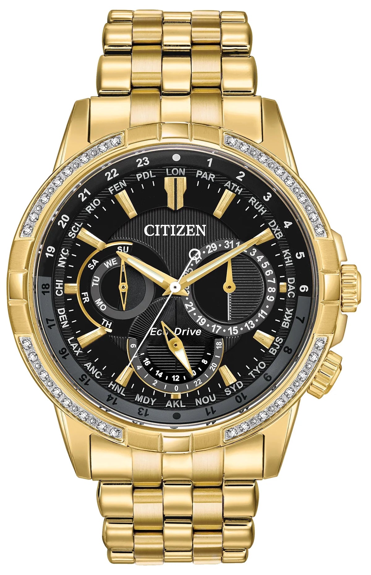 Citizen Calendrier Eco-Drive Gold Tone (Grade A+)