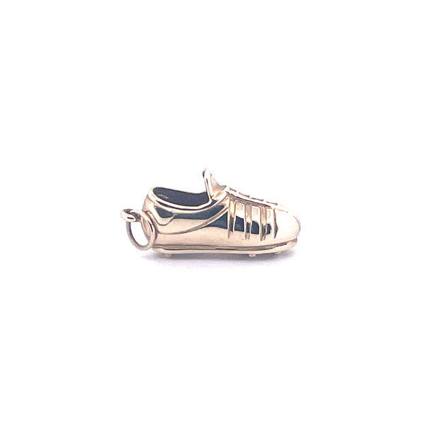 9KT Yellow Gold Football Boot Pendant