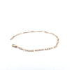 9KT Yellow Gold Figaro Bracelet