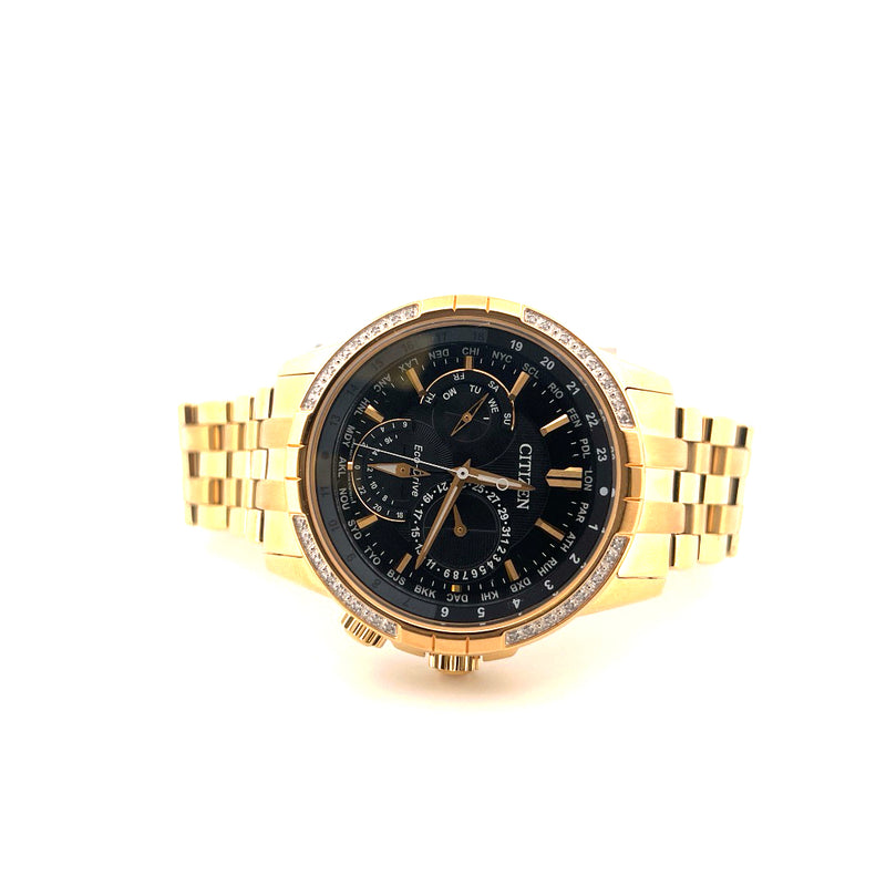 Citizen Calendrier Eco-Drive Gold Tone (Grade A+) — frame 12