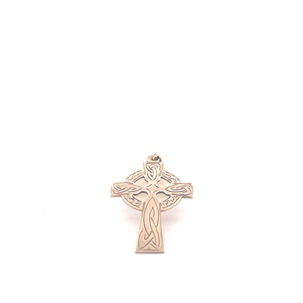 9KT Yellow Gold Celtic Cross Pendant