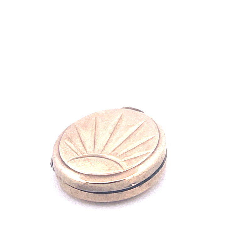 9KT Yellow Gold Locket Pendant