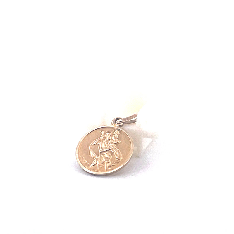 9KT Yellow Gold Religious Pendant
