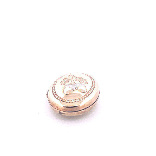 9KT Yellow Gold Locket Pendant