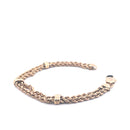 9KT Yellow Gold Double Twist Rope Bracelet