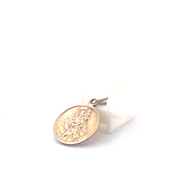 9KT Yellow Gold Religious Pendant