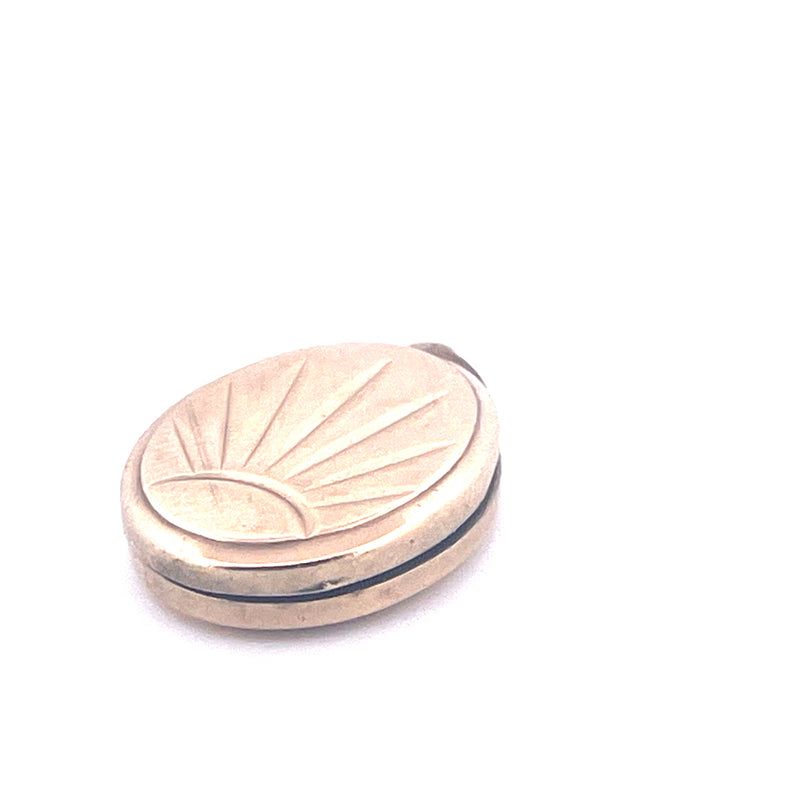 9KT Yellow Gold Locket Pendant