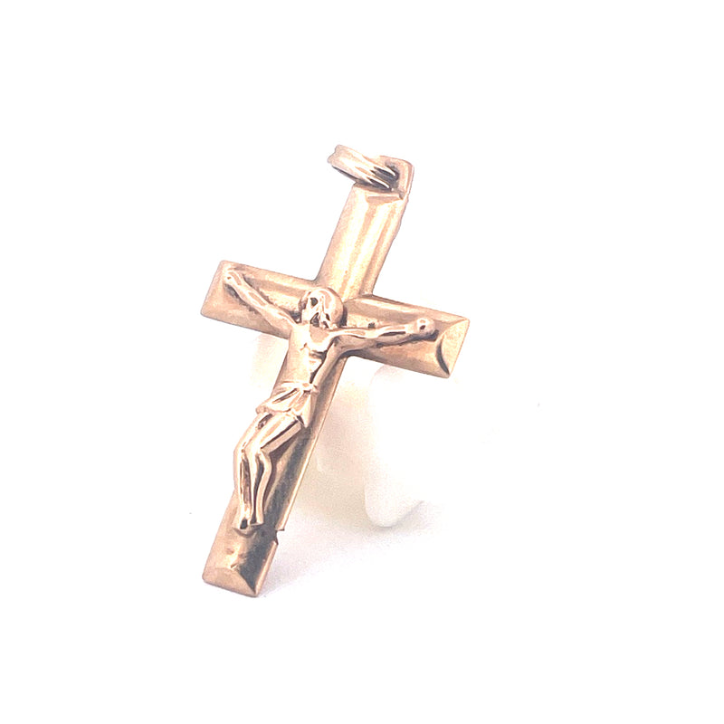 9KT Yellow Gold Cross Pendant