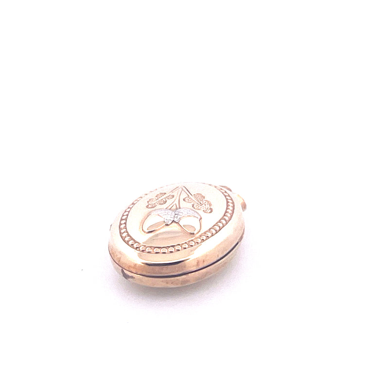 9KT Yellow Gold Locket Pendant
