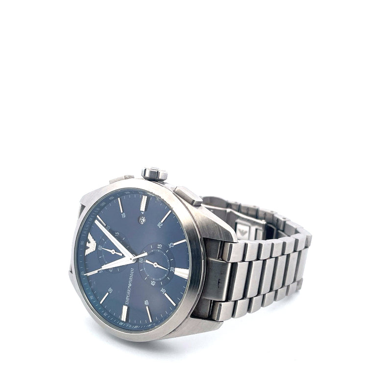 Emporio Armani Claudio Chronograph Blue Dial (Grade B) — frame 3