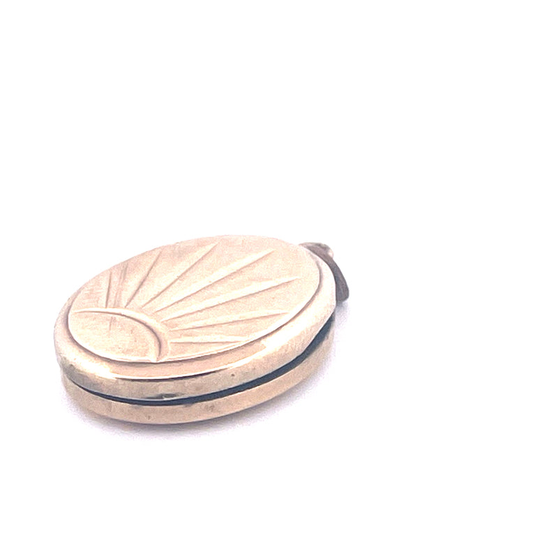 9KT Yellow Gold Locket Pendant