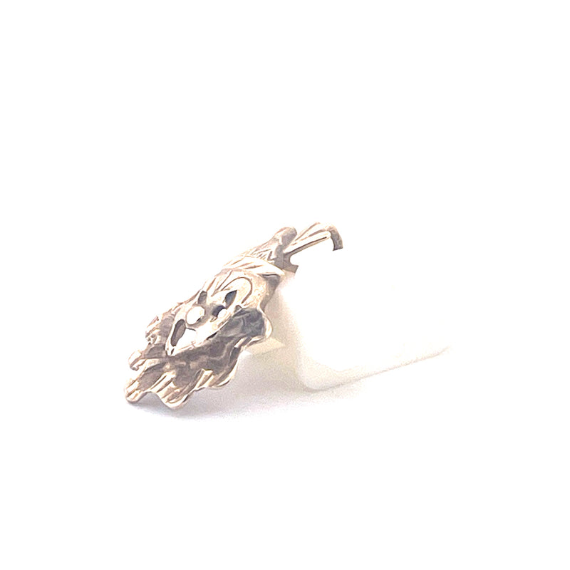 9KT Yellow Gold Clown Head Pendant