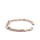 9KT Yellow Gold Double Twist Rope Bracelet