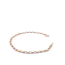 14KT Yellow Gold Puffed Mariner Link Bracelet