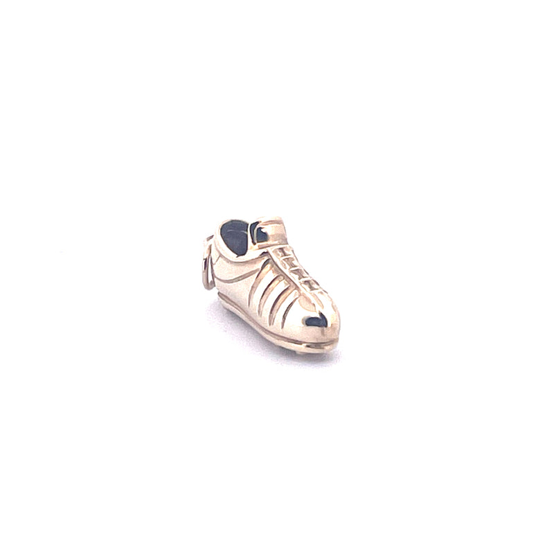 9KT Yellow Gold Football Boot Pendant