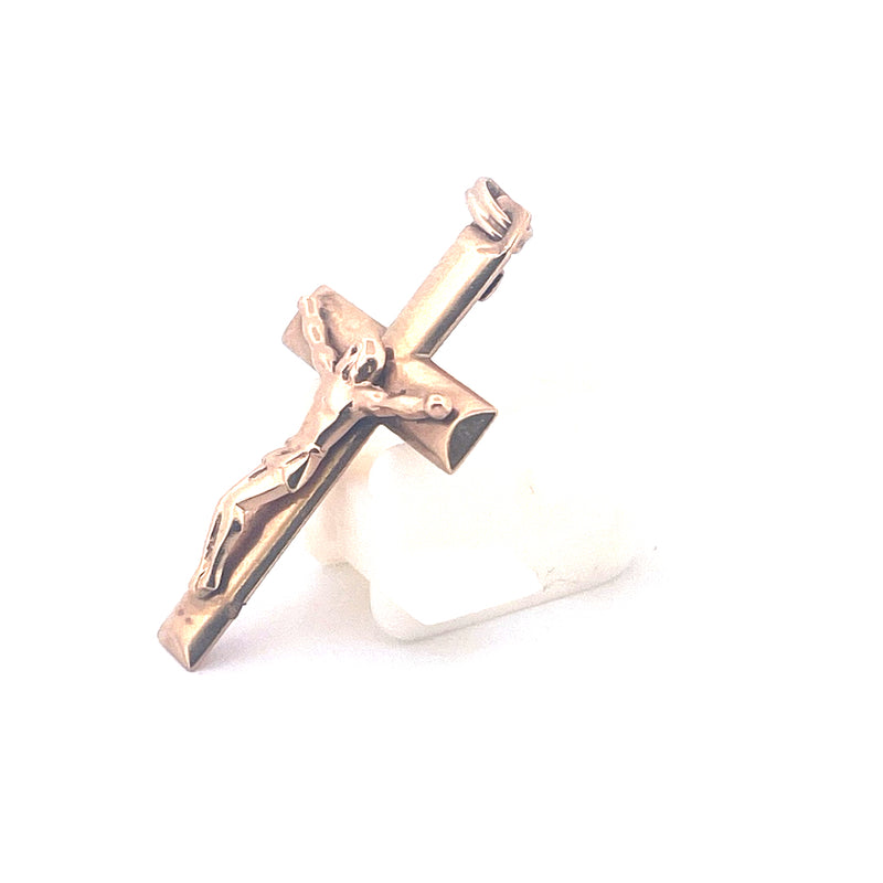 9KT Yellow Gold Cross Pendant