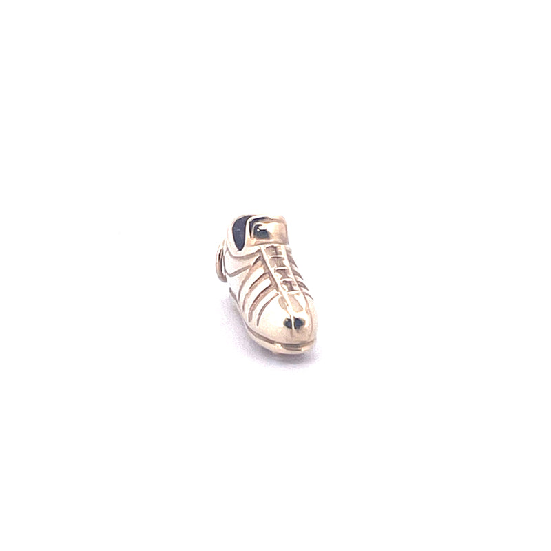 9KT Yellow Gold Football Boot Pendant
