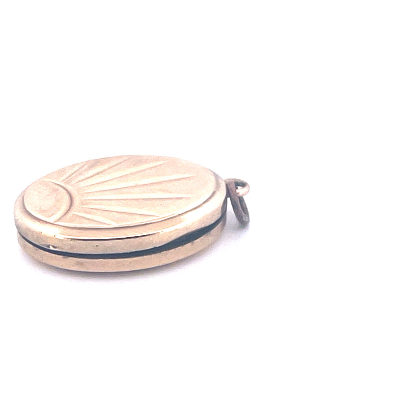 9KT Yellow Gold Locket Pendant