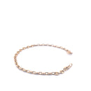 14KT Yellow Gold Puffed Mariner Link Bracelet