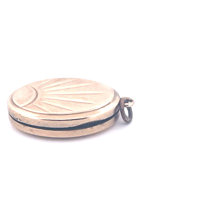 9KT Yellow Gold Locket Pendant