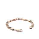 9KT Yellow Gold Double Twist Rope Bracelet