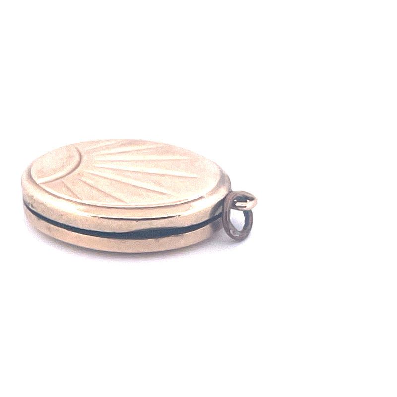 9KT Yellow Gold Locket Pendant