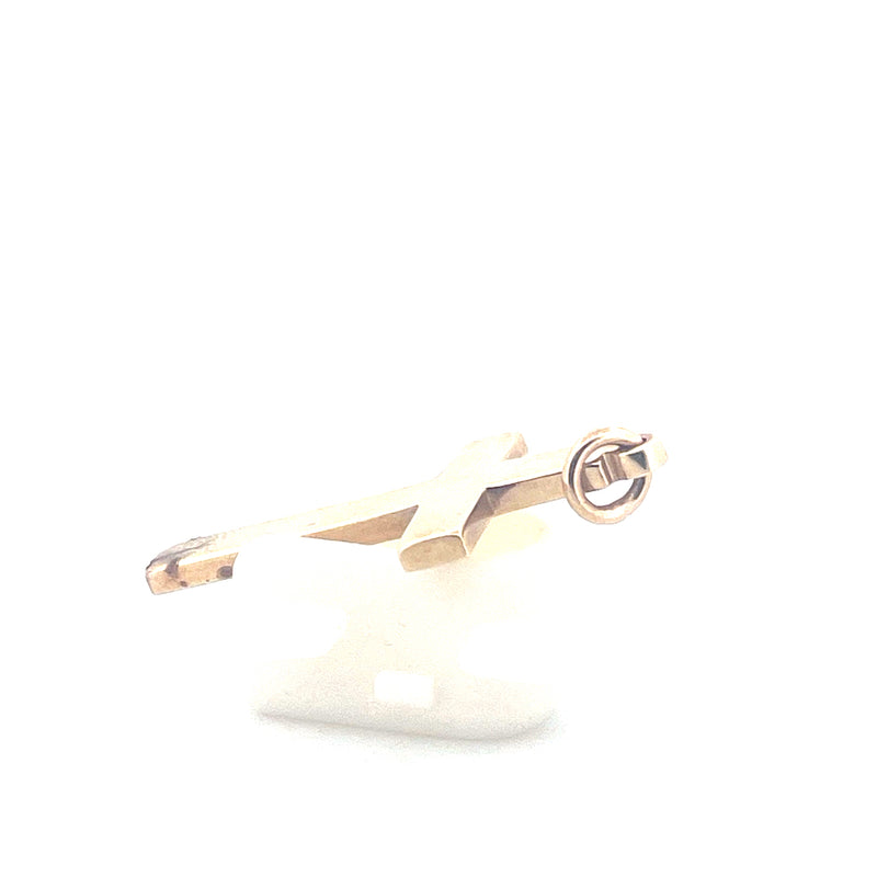 9KT Yellow Gold Cross Pendant