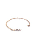 14KT Yellow Gold Puffed Mariner Link Bracelet