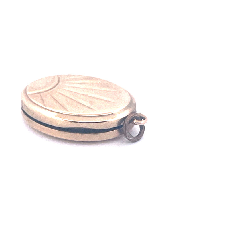 9KT Yellow Gold Locket Pendant