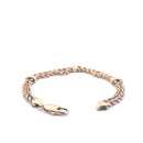 9KT Yellow Gold Double Twist Rope Bracelet