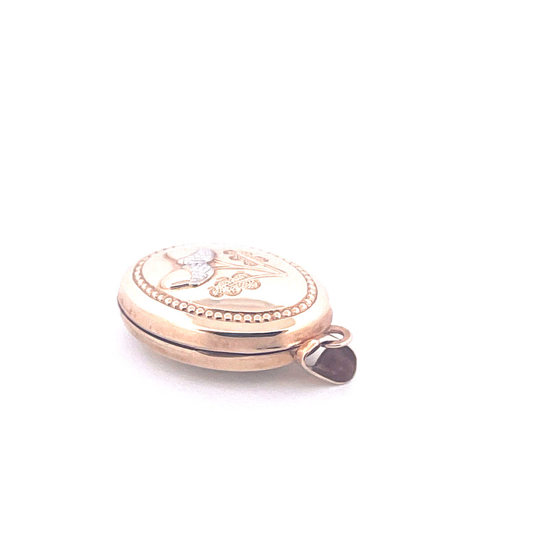 9KT Yellow Gold Locket Pendant