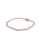 9KT Yellow Gold Figaro Bracelet