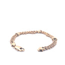 9KT Yellow Gold Double Twist Rope Bracelet