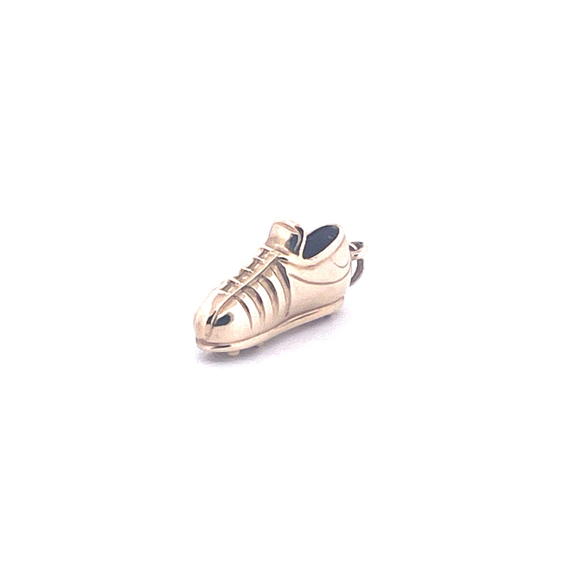 9KT Yellow Gold Football Boot Pendant