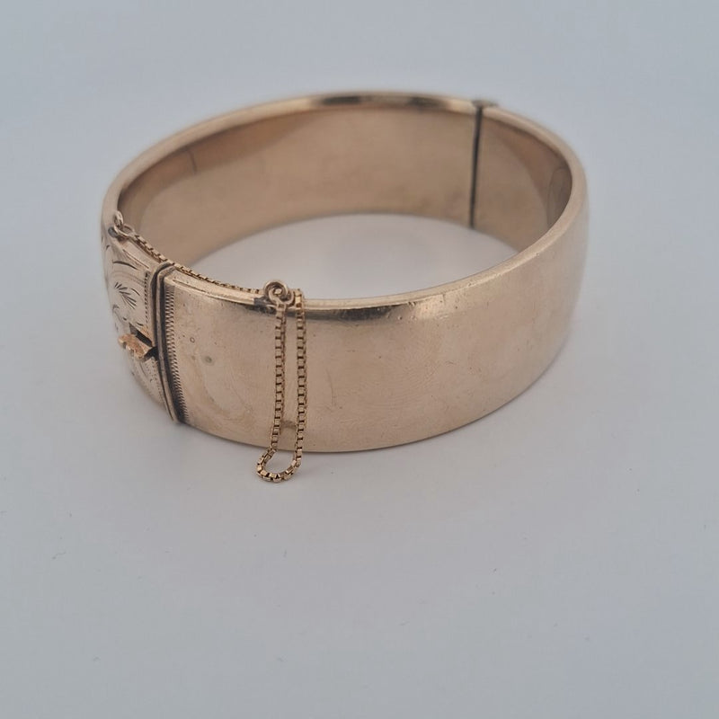 Vintage 1/5th 9KT Rolled Gold Bangle