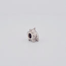 Sterling Silver Pandora Patch Eye Dog Charm