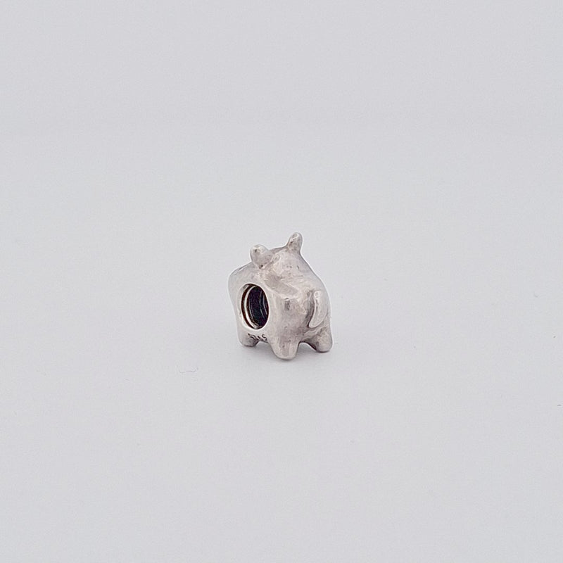 Sterling Silver Pandora Patch Eye Dog Charm