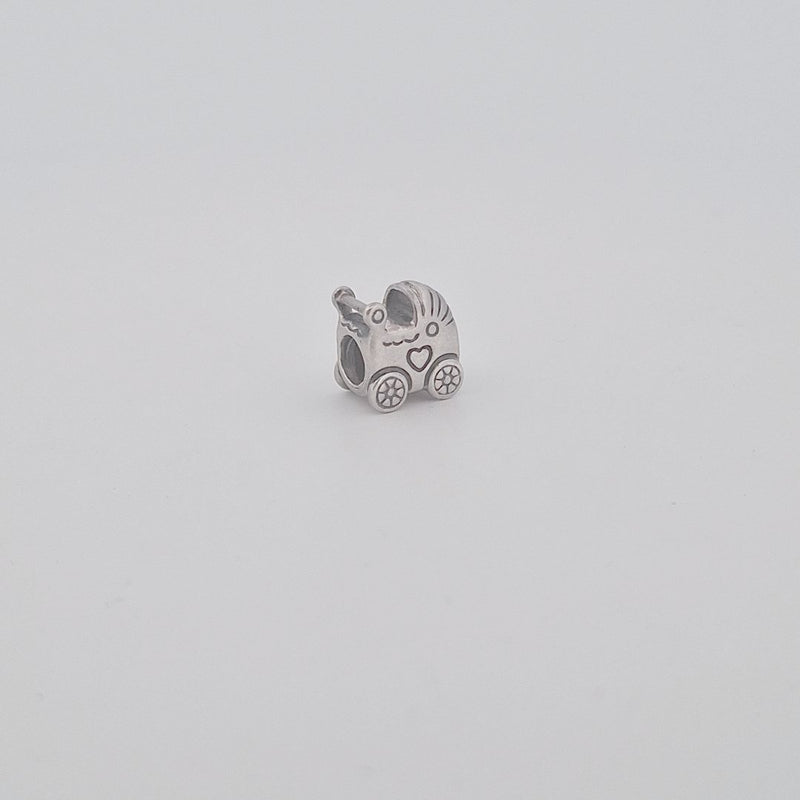 Sterling Silver Pandora Baby Carriage Charm