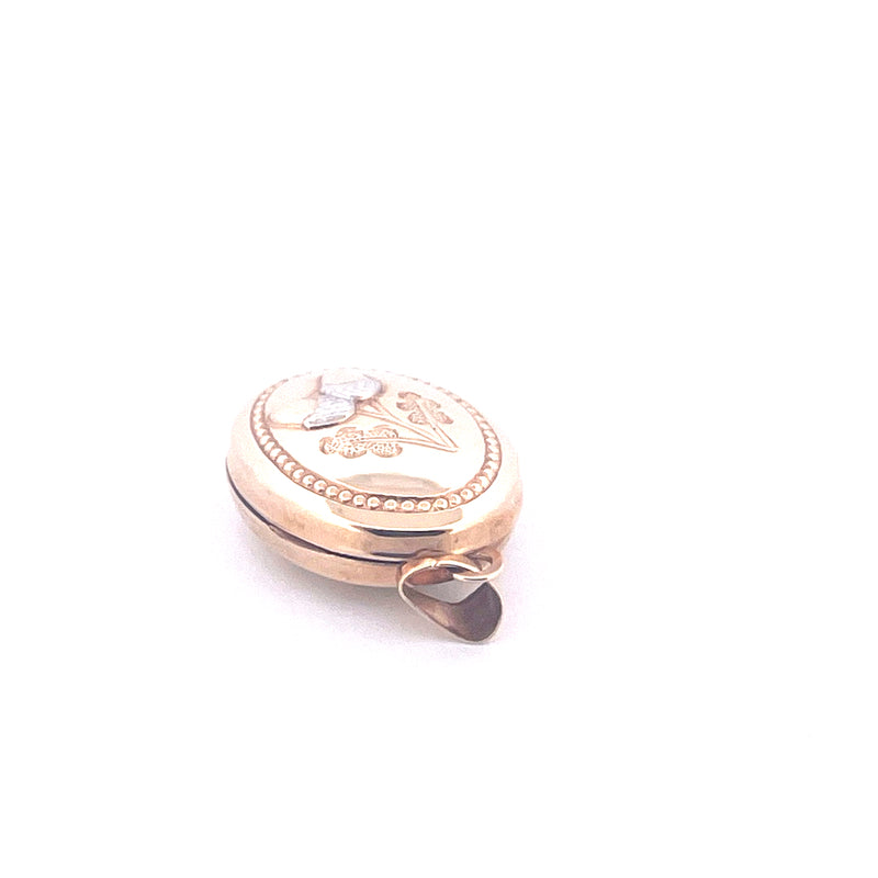 9KT Yellow Gold Locket Pendant