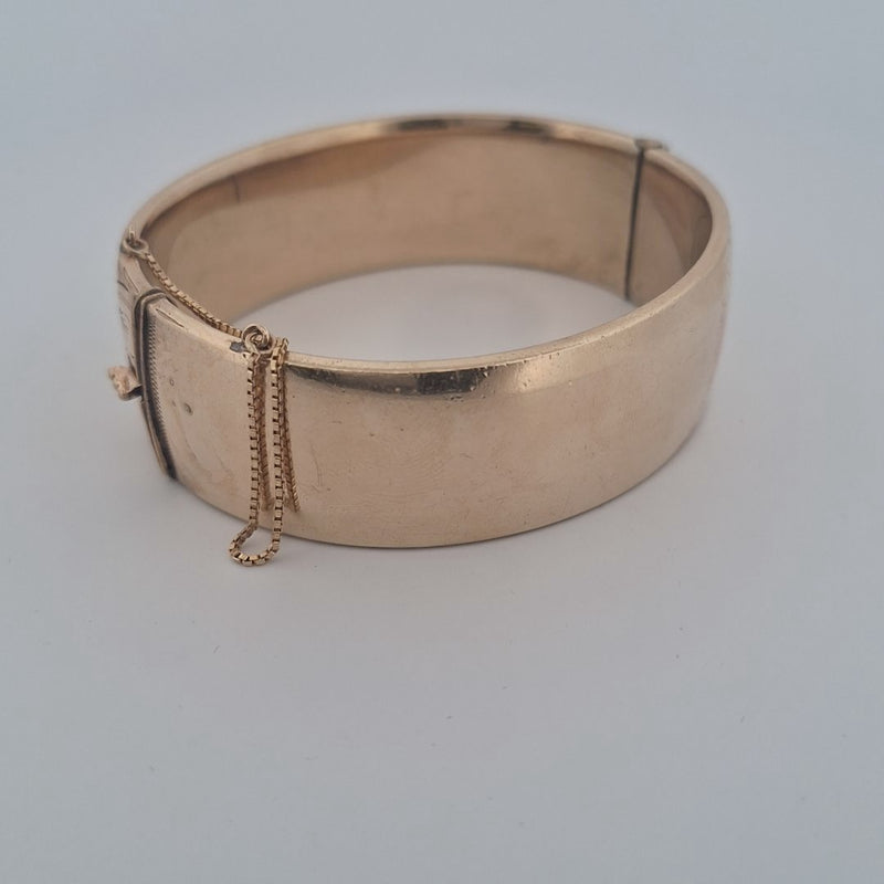 Vintage 1/5th 9KT Rolled Gold Bangle