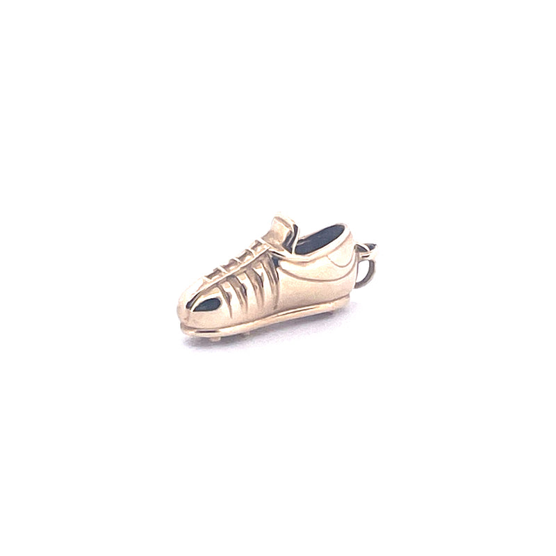 9KT Yellow Gold Football Boot Pendant