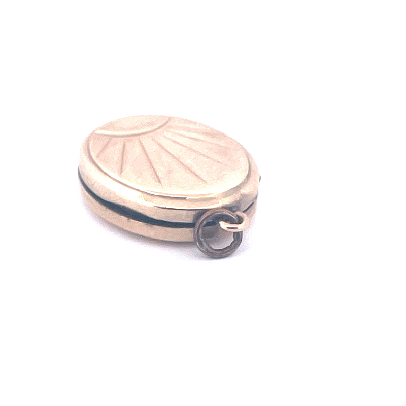 9KT Yellow Gold Locket Pendant