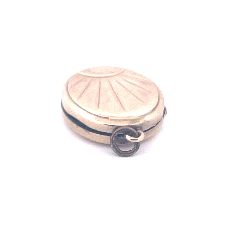 9KT Yellow Gold Locket Pendant