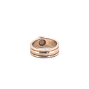 9KT Yellow Gold Ring Purple Stone