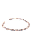 9KT Yellow Gold Oval Link Bracelet