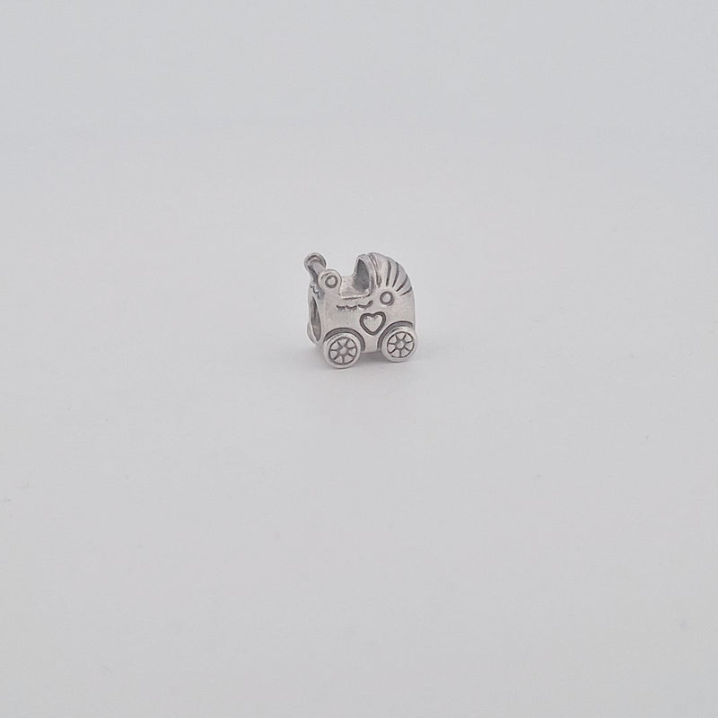 Sterling Silver Pandora Baby Carriage Charm