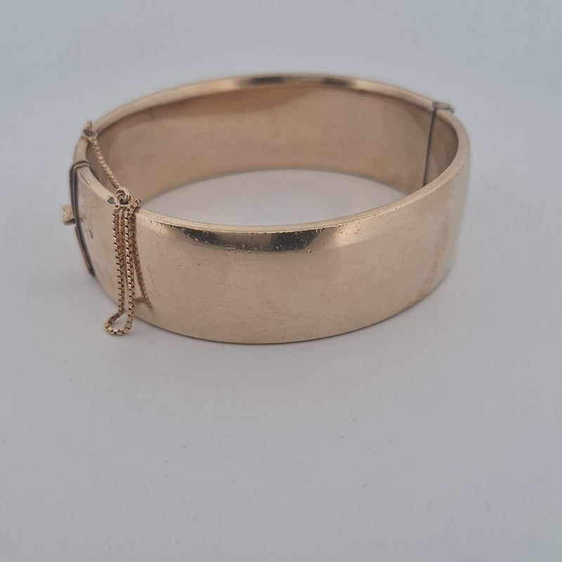 Vintage 1/5th 9KT Rolled Gold Bangle