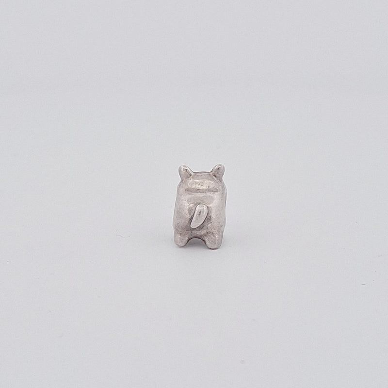 Sterling Silver Pandora Patch Eye Dog Charm