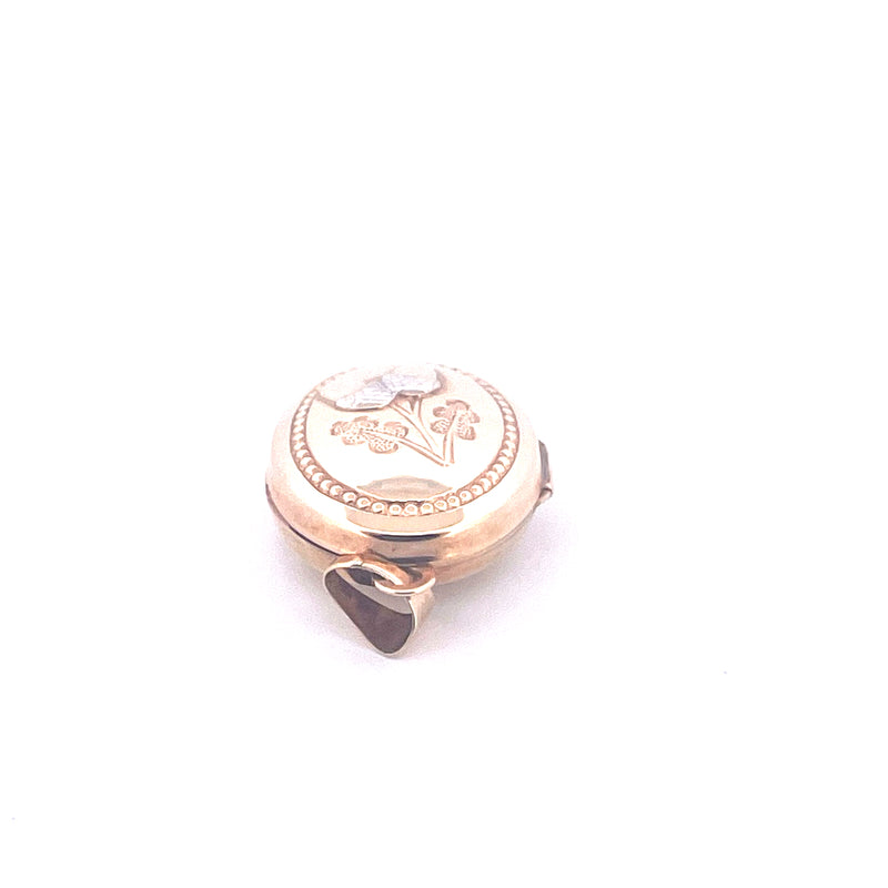9KT Yellow Gold Locket Pendant